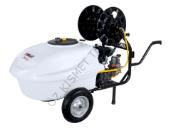 Bolat PB-122 Benzinli Akuble İlaçlama Makinesi 100 Litre 6.5 Hp