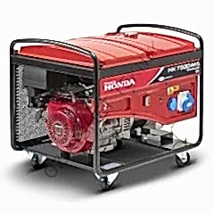 Honda HK7500MS Benzinli İpli Marşlı Monofaze Jeneratör 7,5Kw