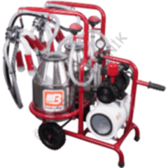 Barbaros Çift Güğümlü Model Süt Sağma Makinesi