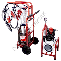 Barbaros Yarı Sabit Model Süt Sağım Makinesi