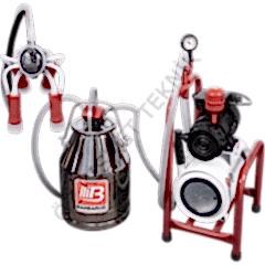 Barbaros Sabit Model Süt Sağım Makinesi