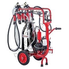 Kurtsan Km04082 Çift Sağım Tek Güğüm CYK Süt Sağım Makinesi 40 Litre Yağlı