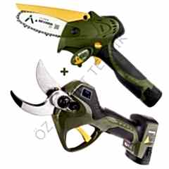 Alpen Wıldhorn 32 Akülü Budama Makası+Beverın 10 Akülü Testere SET