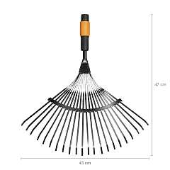 Fiskars 1000644 QuikFit Yaprak Tırmığı Metal