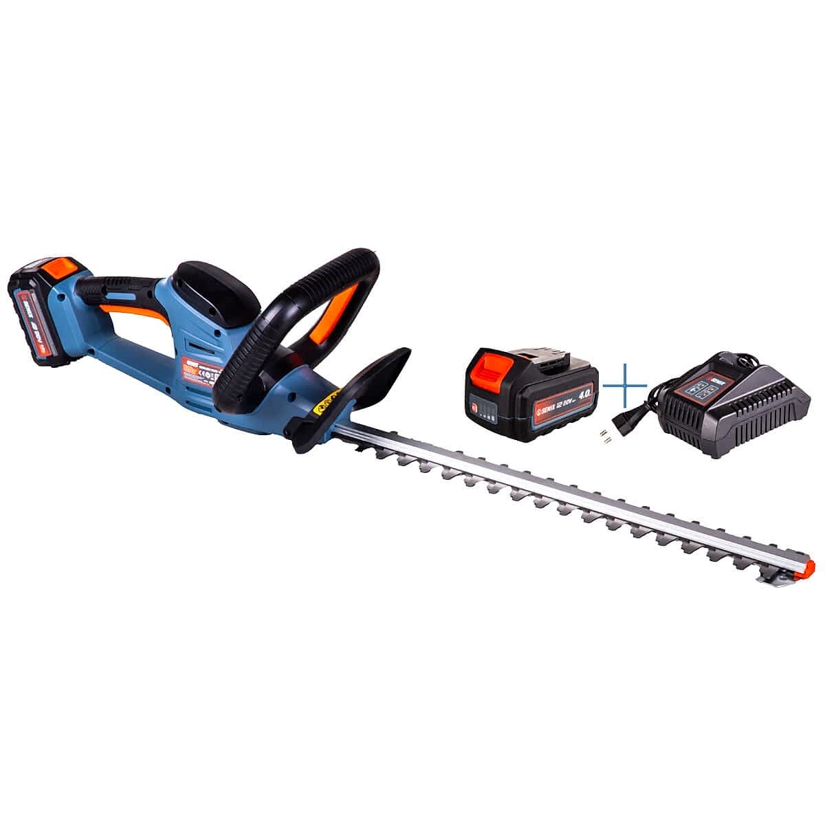 Senix HTX2-M-EU Akülü Çit Biçme Makinesi 4.0Ah Akü+Şarj Cihazı