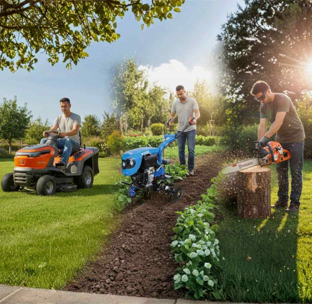 BAHÇE <br> MAKİNELERİ